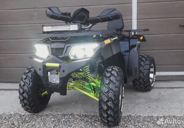 Квадроцикл Motoland Wild Track 200 PRO черно-желты