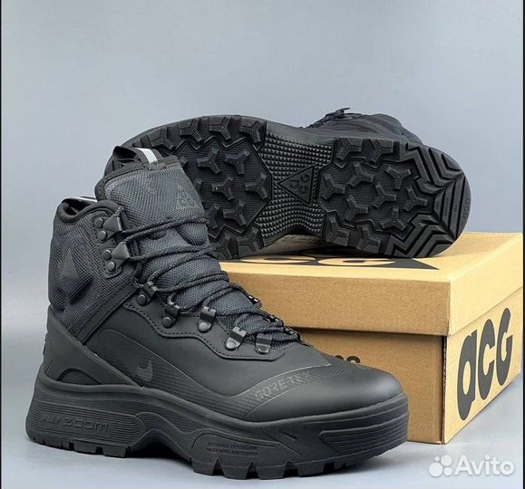 Ботинки зимние мужские N1ke с мехом
