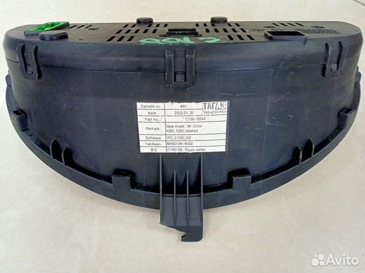 Панель приборов Tagaz Vega C100