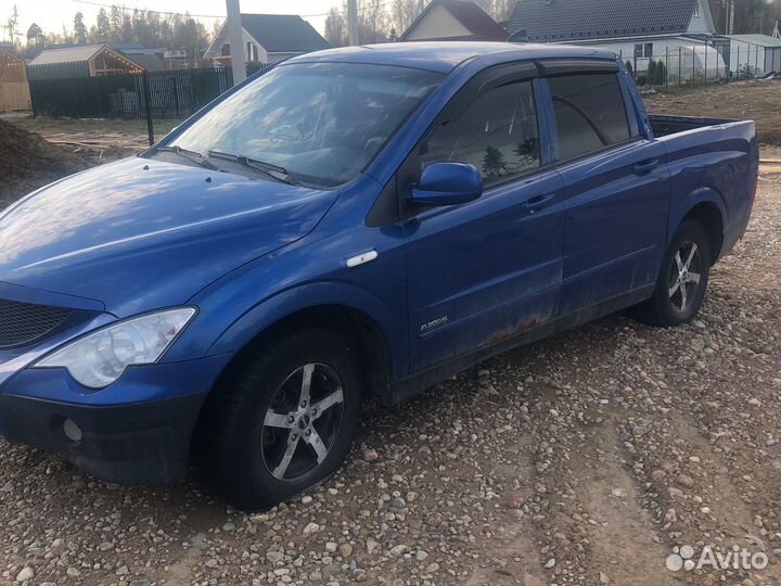 SsangYong Actyon Sports 2.0 МТ, 2008, 220 000 км