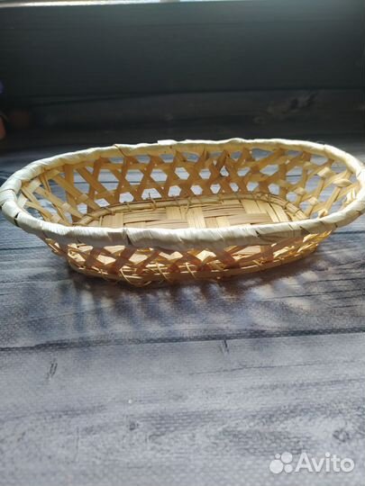 Корзинка бамбуковая хлебница плетёная 10 штук