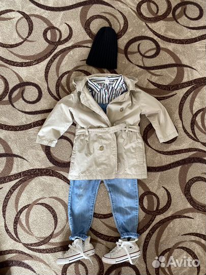 Пакет вещей на девочку 98 104 zara