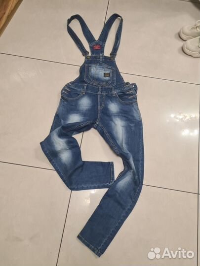 Комбинезон женский джинсовый 42 44