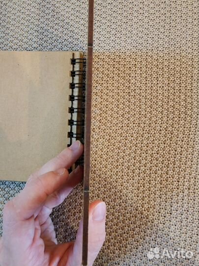 Блокнот с крафтовой бумагой