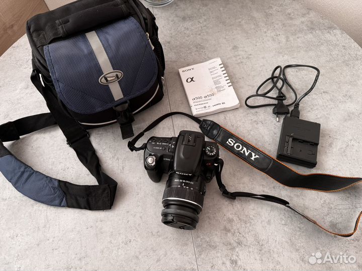 Зеркальный фотоаппарат Sony Alpha A500