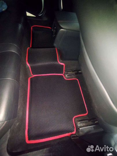 Эва коврики с 3д бортами для Камри Camry