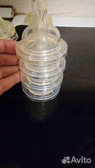 Соски для бутылочек avent