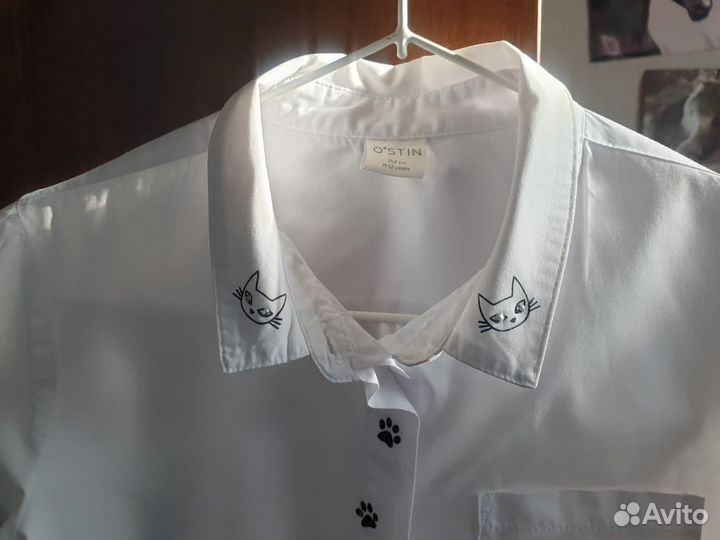 Рубашка белая детская