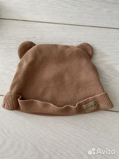 Шапка мишка zara 4-9 мес