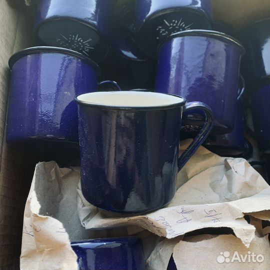 Кружки эмалированные, СССР, 0,35 мл., редкие