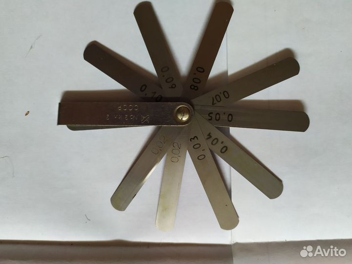 Щуп для измерения зазоров