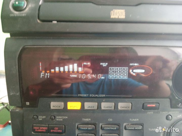 Музыкальный центр sony бу