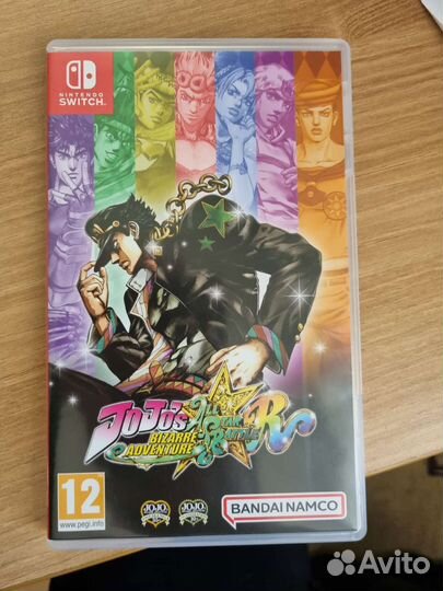 Игра на nintendo switch jojo all star battle r