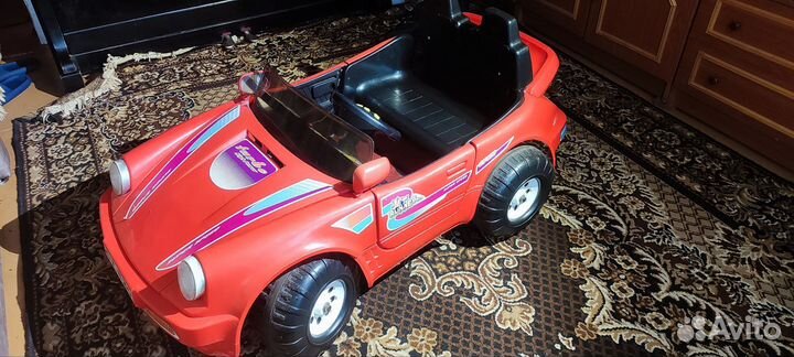 Детский электромобиль двухместный бу