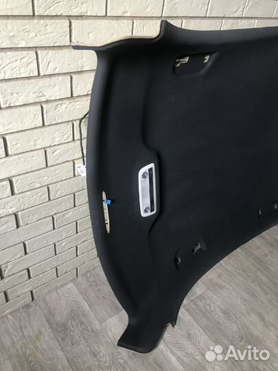 Mercedes w204 Обшивка потолка черная