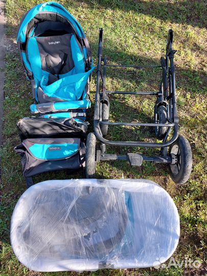 Коляска 2в1 Babyton Rocky Blue