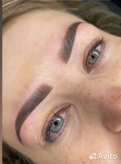 Перманентный макияж бровей и губ