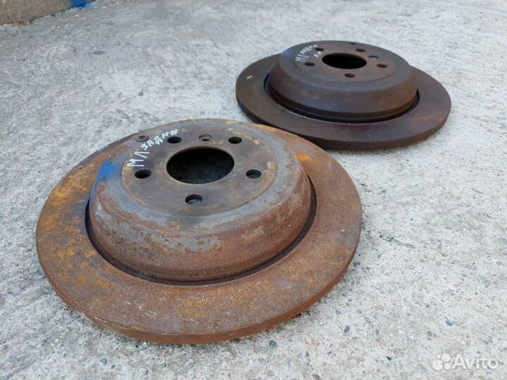 Диск тормозной задний комплект для Mercedes W164