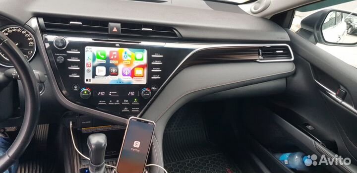 CarPlay Camry 70 JBL без демонтажа