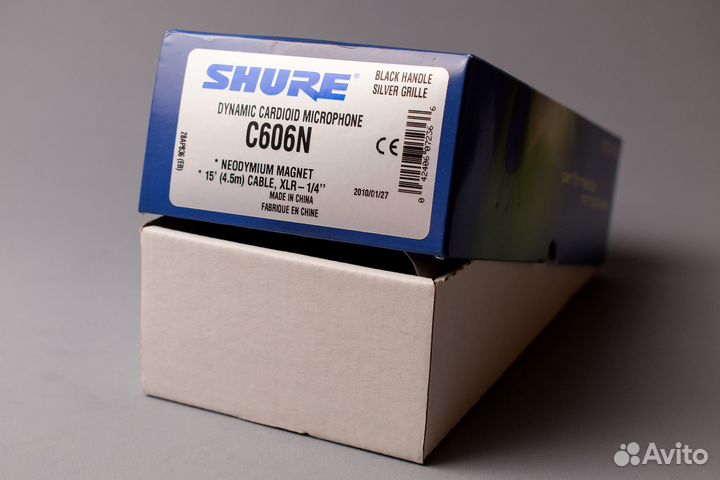 Микрофон динамический кардиоидный Shure C606N