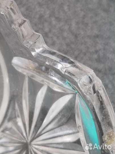 Ваза хрустальная СССР