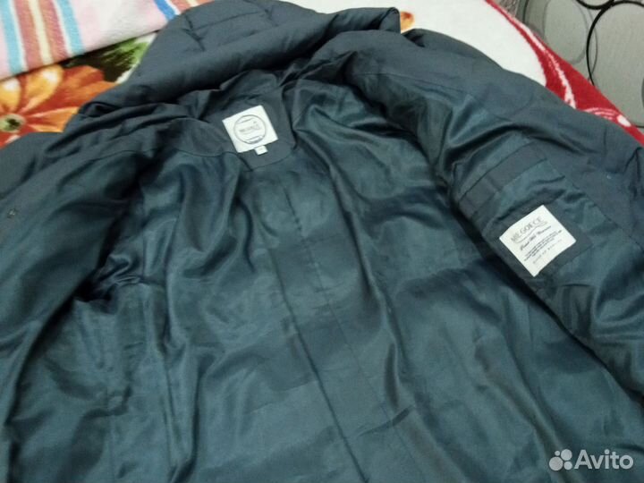 Пуховик зимний длинный женский