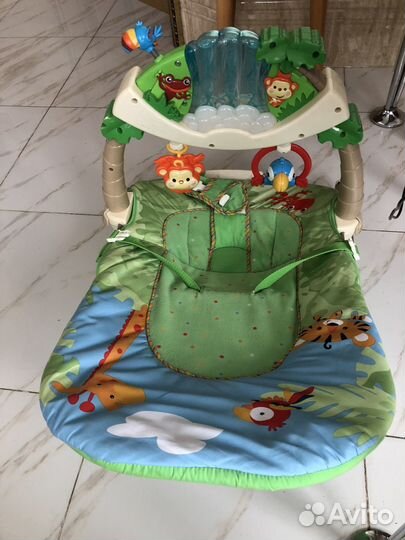 Шезлонг детский электрический