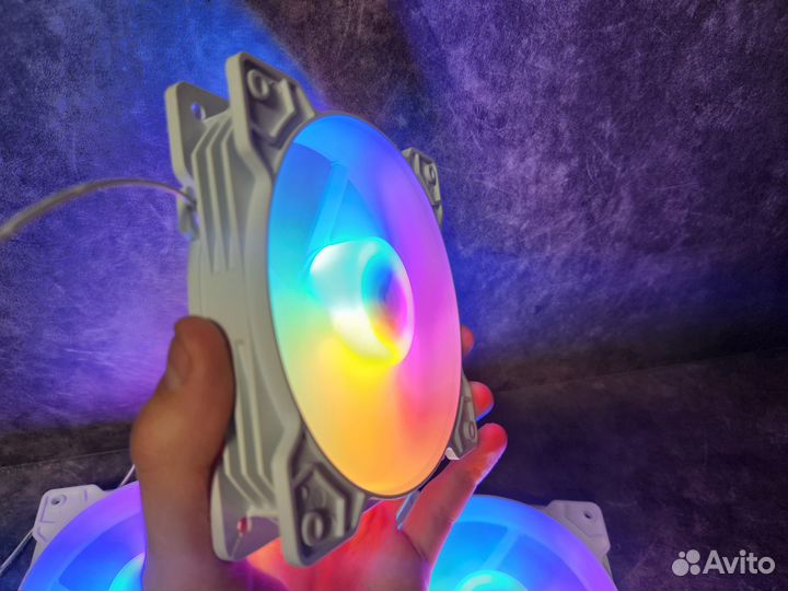 Вентиляторы 120 мм для корпуса белый