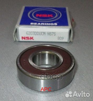 Подшипник 17/40/12, шариковый 6203dducm Nsk