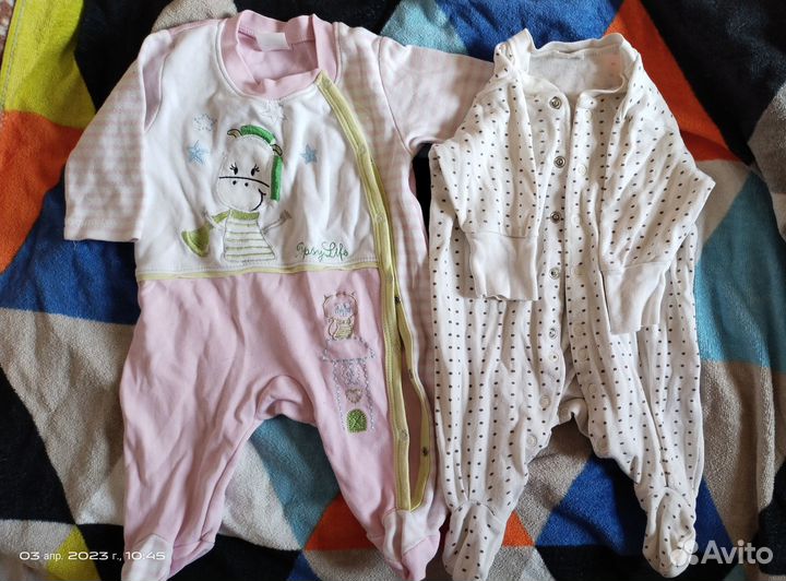 Детские вещи пакетом для девочек
