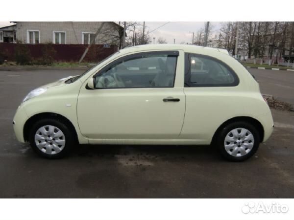 Дефлекторы боковых окон Nissan Micra Хетчбэк 3
