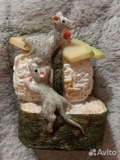 Фигурка керамическая суши, мышки, мыши совы сова