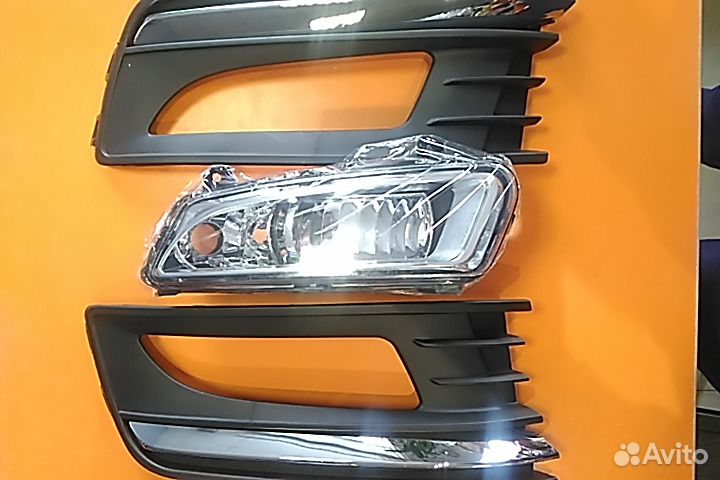 Туманки фольксваген поло VW polo оправа туманки