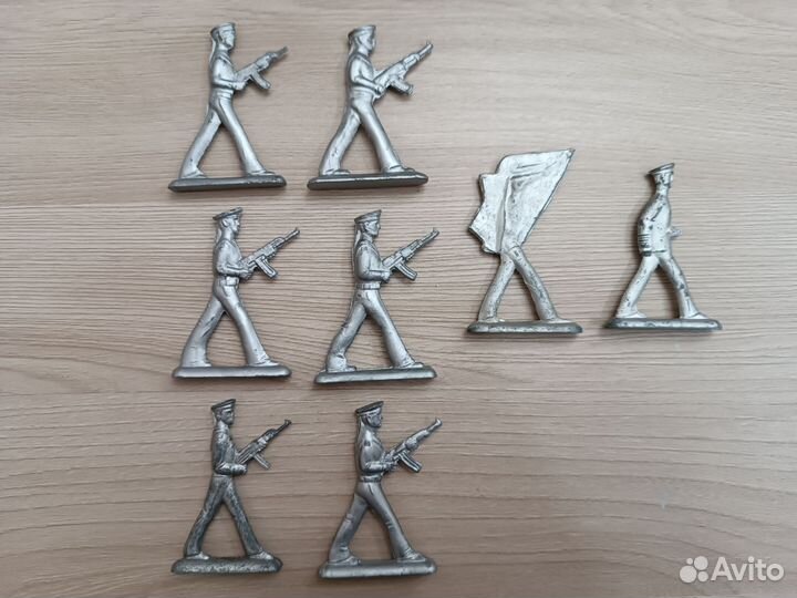 Солдатики оловянные СССР, Моряки на параде