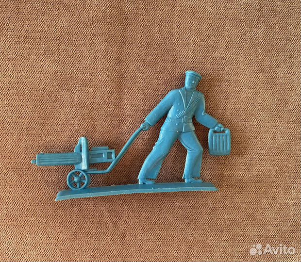 Игрушки СССР солдатики