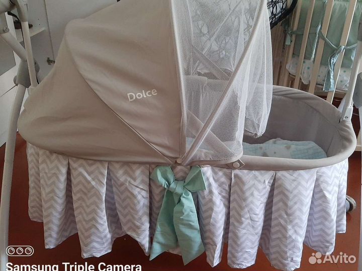 Детская люлька колыбель электрическая