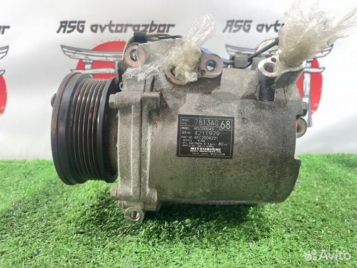 Компрессор кондиционера Mitsubishi Lancer X CY4A