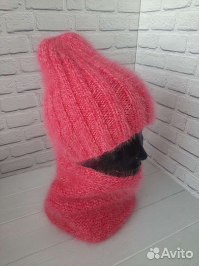 Комплект из пуха норки демисезон