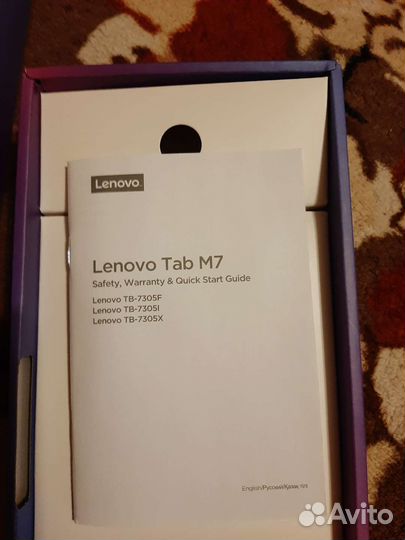 Планшет lenovo tab m7