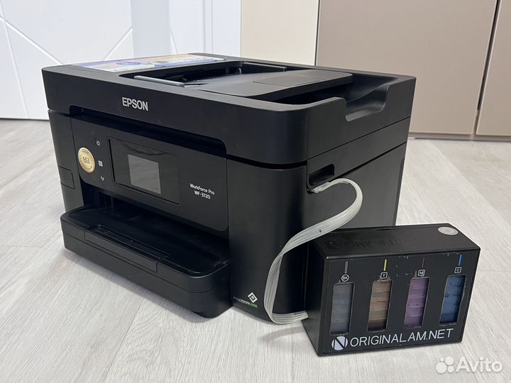 Мфу Цветной струйный принтер Epson WF-3720