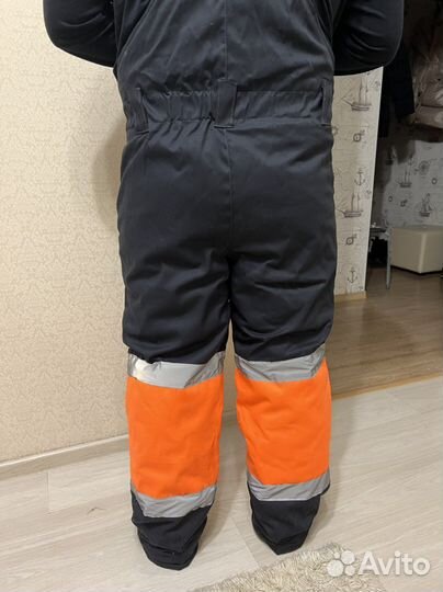 Рабочий полукомбинезон теплый мужской