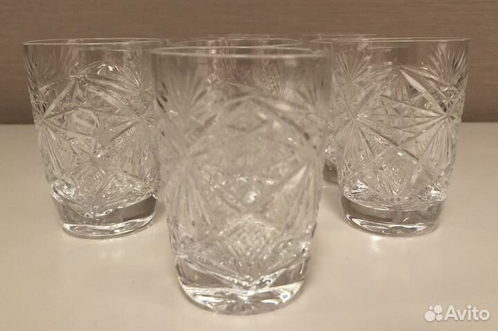 Хрусталь Фужеры Стопки Рюмки Кружки Шкатулка СССР