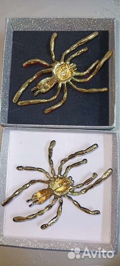Брошь паук