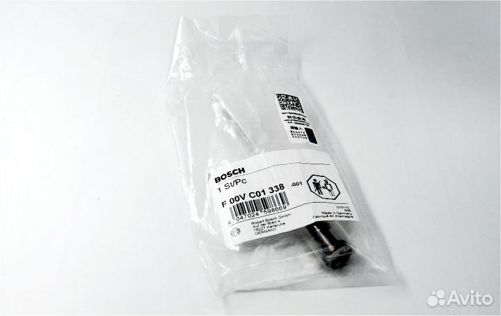 Клапан F00VC01338 форсунки 0445110273 Bosch (ориги