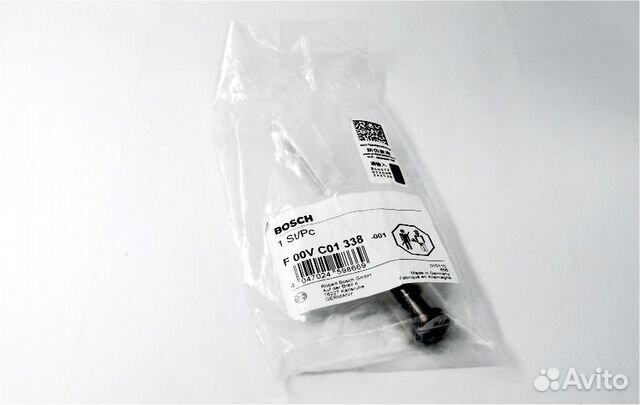 Клапан F00VC01338 форсунки 0445110273 Bosch (ориги