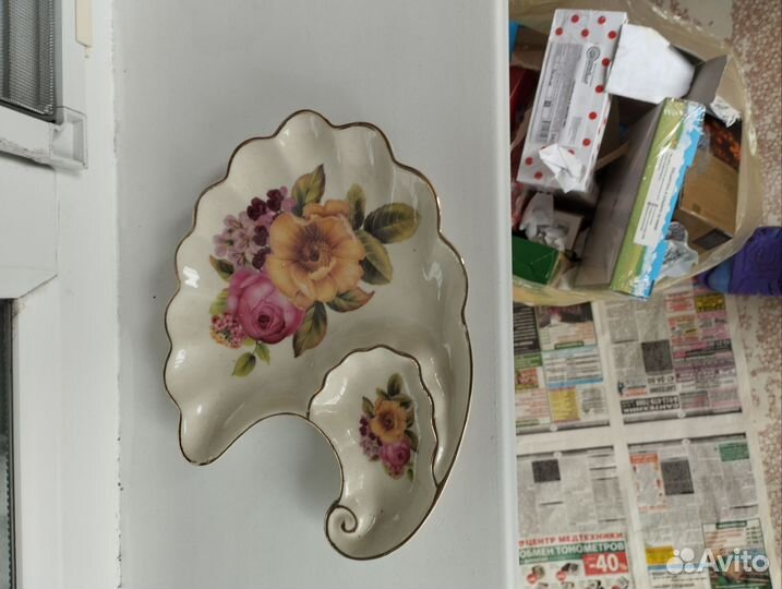 Менажница фарфор