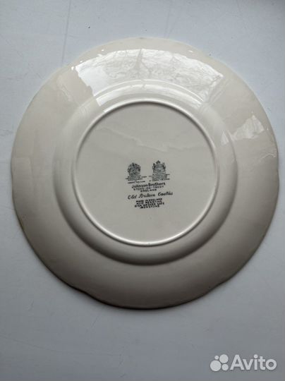 Блюдо (большая тарелка), Johnson Brothers, винтаж