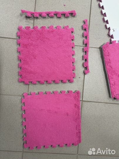 Коврик пазл детский 90х90 см