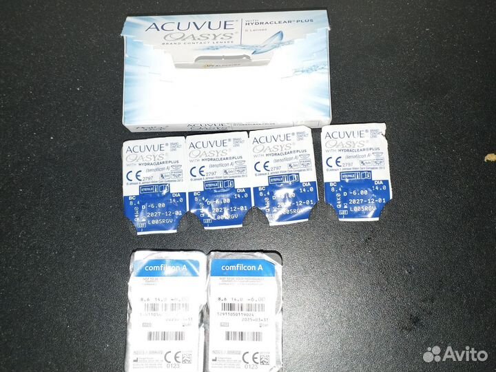 Линзы контактные acuvue oasys двухнедельные