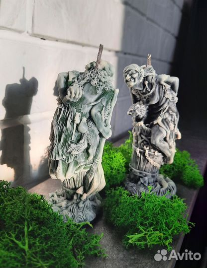 Свеча Баба Яга.Подарок.Оберег